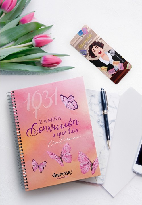 Caderno A5 G Clara Campoamor Convicción