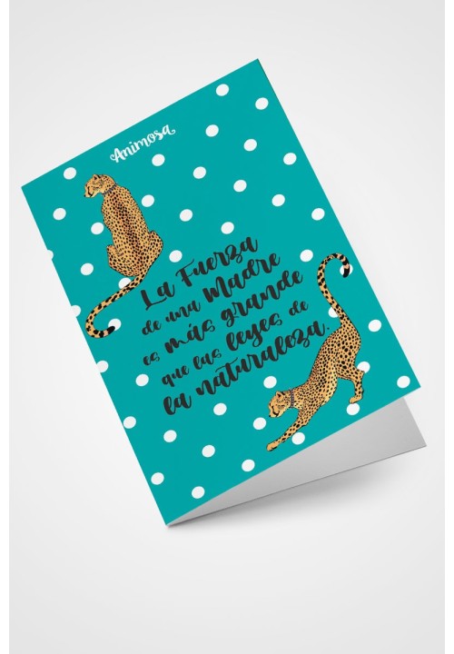Tarjeta La fuerza de una madre