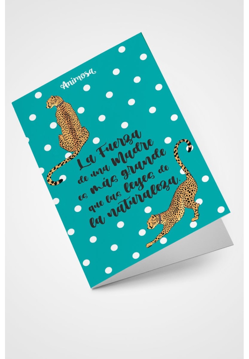 Tarjeta La fuerza de una madre