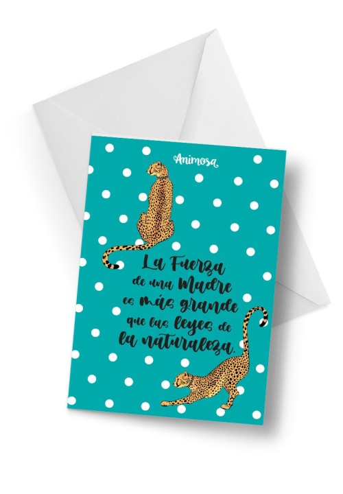 Tarjeta La fuerza de una madre