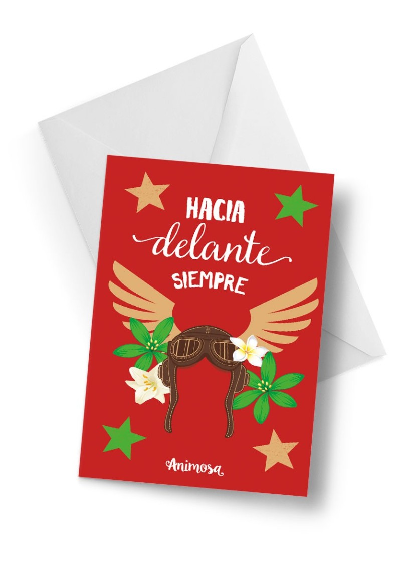 Tarjeta Hacia delante