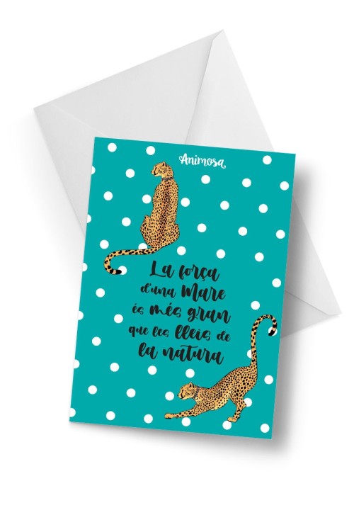 Targeta de felicitació Mare