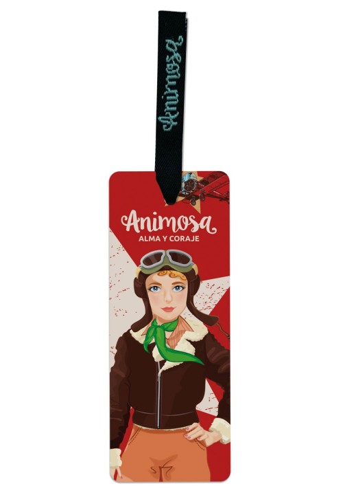 Marcapáginas Amelia Earhart