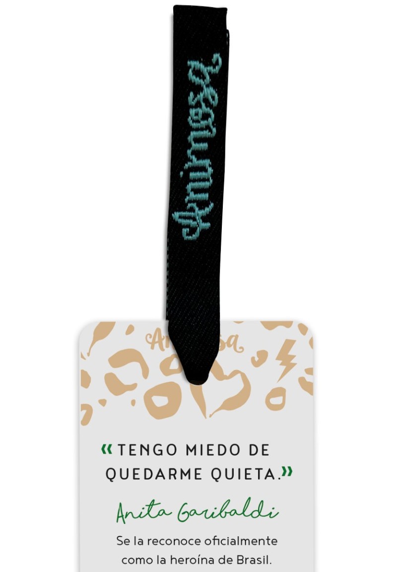 Marcapáginas Anita Garibaldi