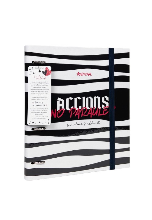 Carpeta d''anelles Accions