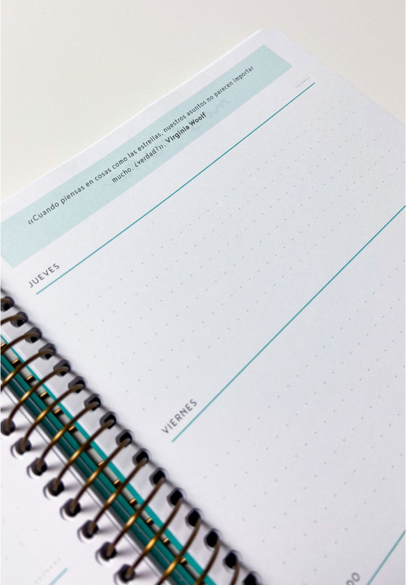 Agenda Sin fecha A5 Castellano