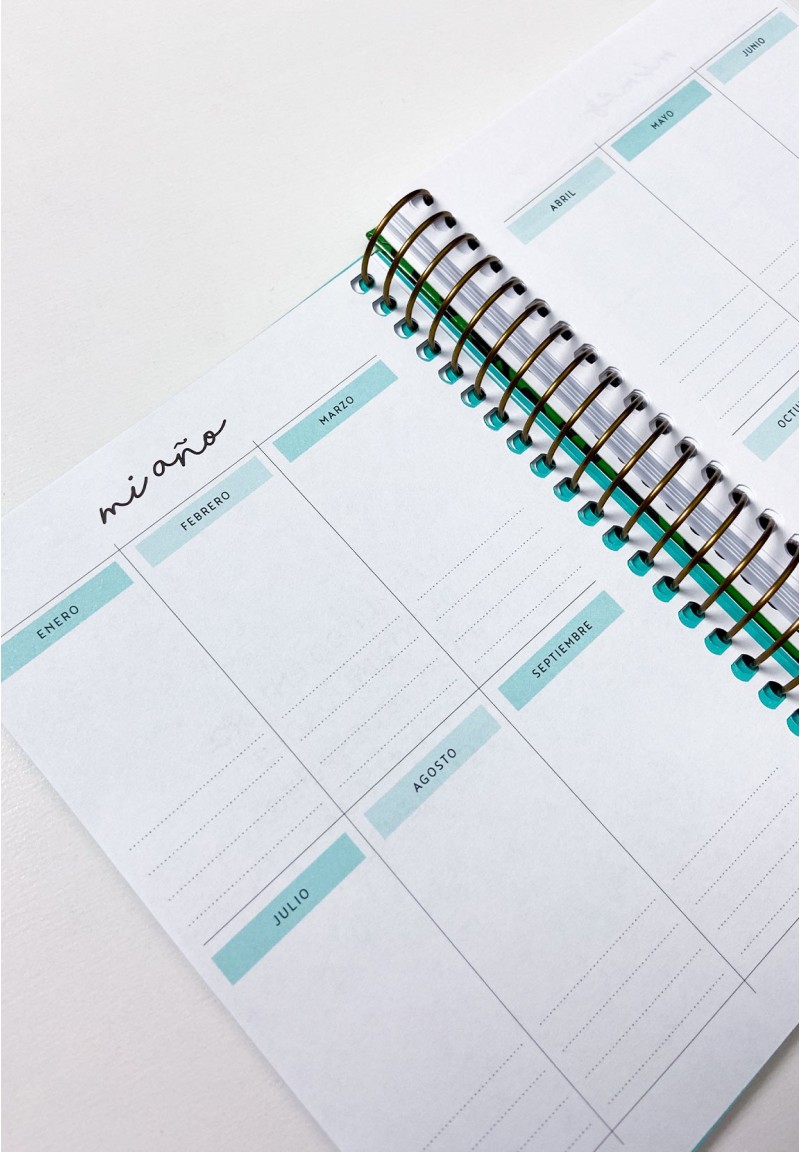 Agenda Sin fecha pequeña Castellano