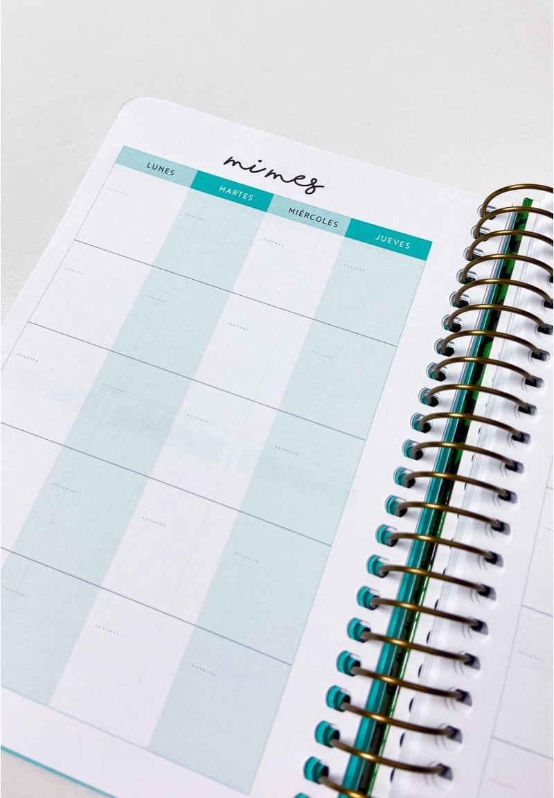 Agenda Sin fecha pequeña Castellano