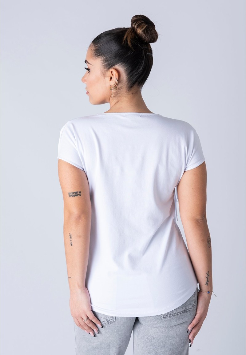 Camiseta Joan Vaquera Blanca