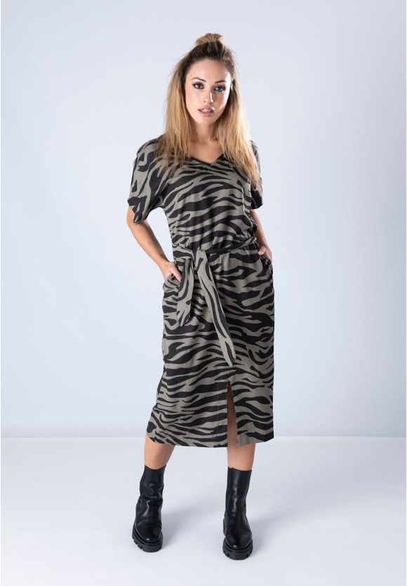 Vestido Wild Soul Animal Print