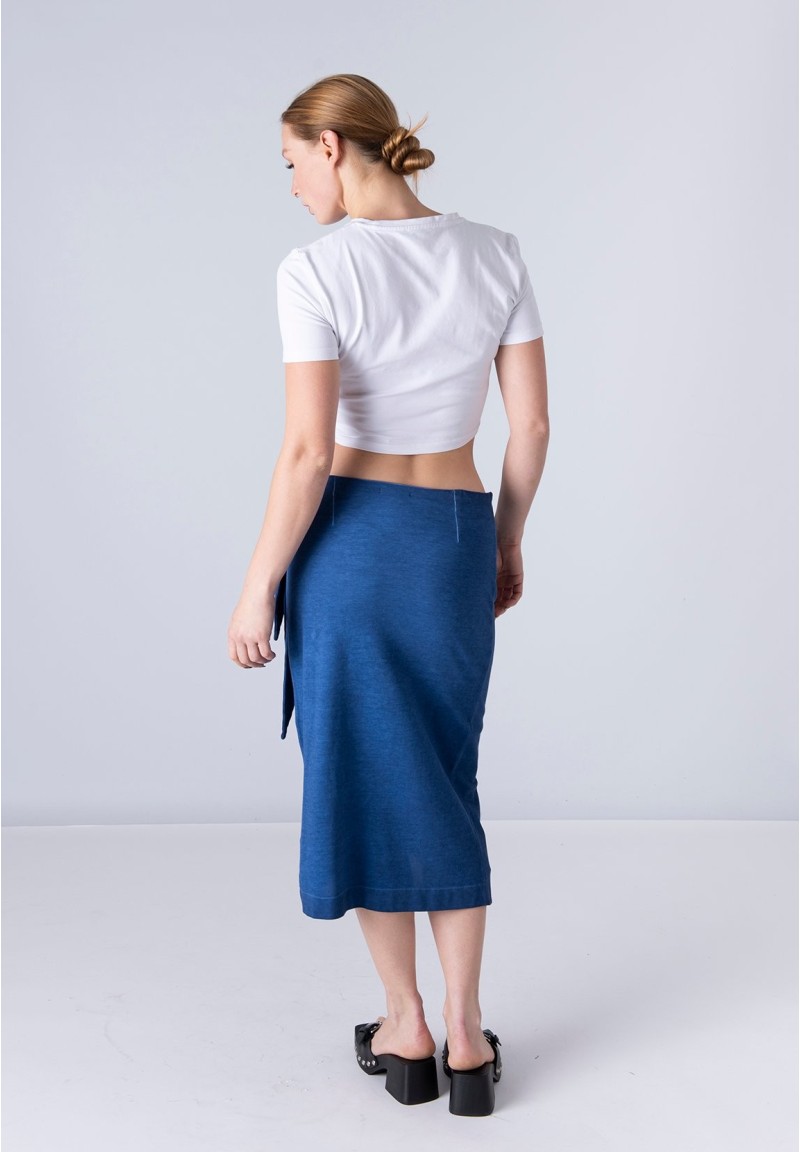Falda Capitana Azul