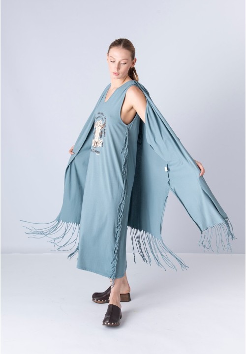 Kimono Joan Vaquera Azul