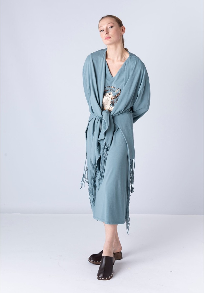 Kimono Joan Vaquera Azul