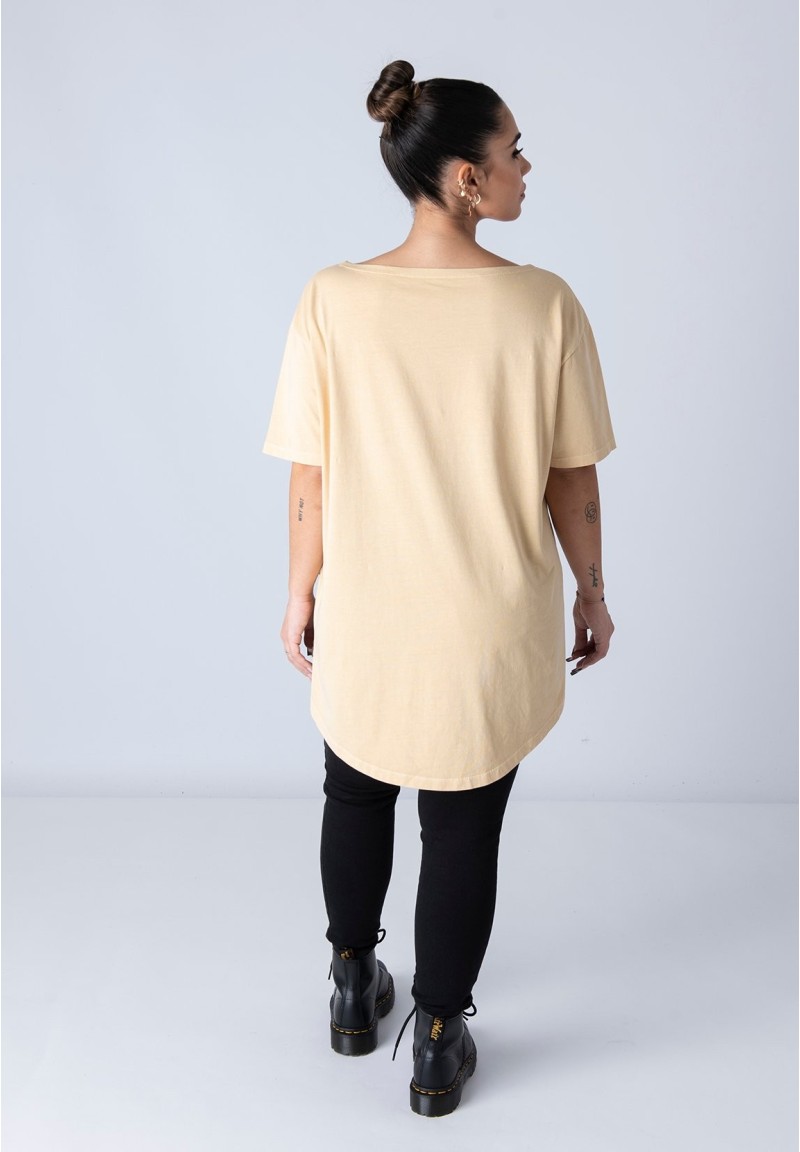 Camiseta Smile Amarilla
