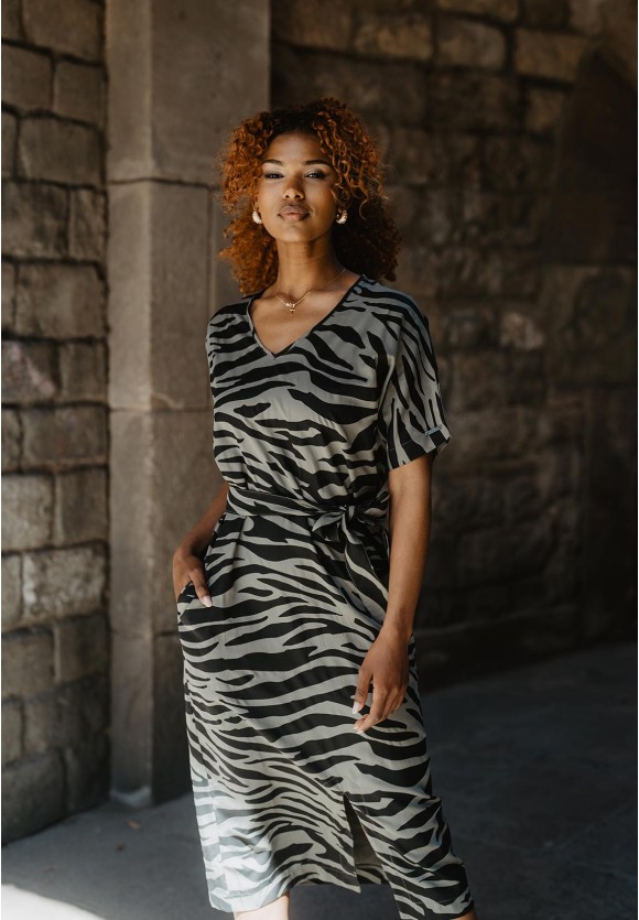 Vestido Wild Soul Animal Print