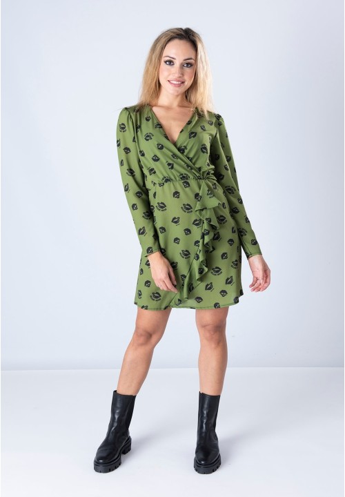 Vestido Bésame mucho verde