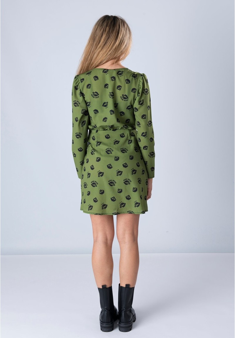 Vestido Bésame mucho verde