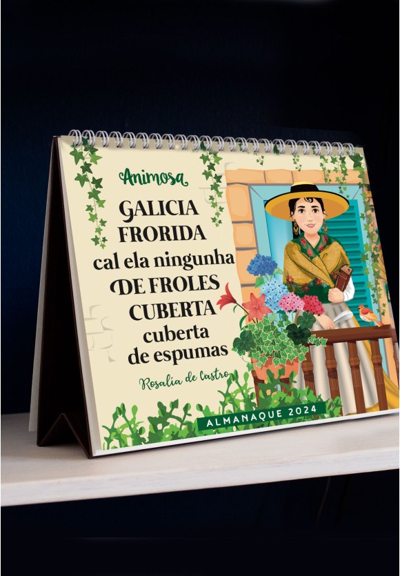 Almanaque de mesa Rosalía Flores
