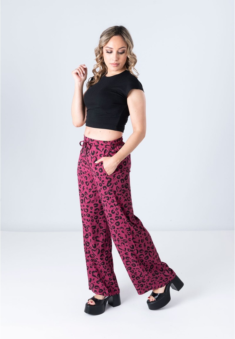 Pantalón Gueparda Cereza